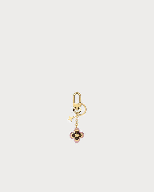 LOUIS VUITTON M63085 Blooming Flowers BB Bag Charm and Key Holder | 路易威登 鎖匙扣 (金色)