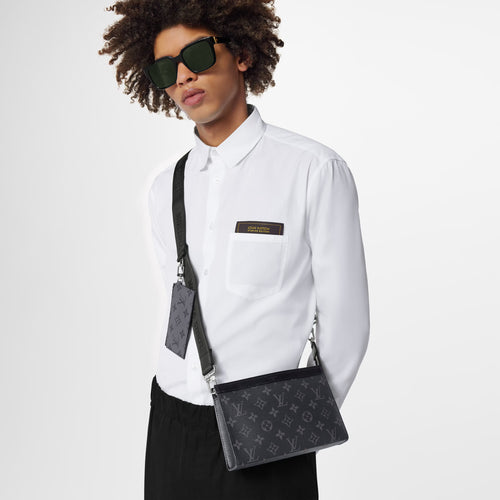 LOUIS VUITTON M81124 Men's Gaston Wearable Wallet | 路易威登 男仕銀包 (黑色)