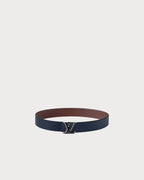 LOUIS VUITTON M0027Q LV Tilt 40mm Reversible Belt | 路易威登 男仕皮帶 (深藍/啡色)