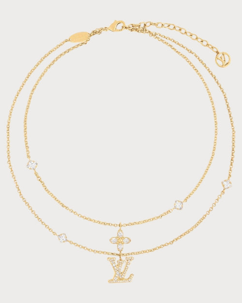 LOUIS VUITTON M01845 Lady LV Necklace | 路易威登 頸鏈 (金色) - LONDONKELLY 英國名牌代購