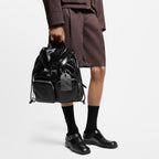 حقيبة ظهر LOUIS VUITTON M13983 للرجال Montsouris Cargo | حقيبة ظهر لويس فيتون للرجال (أسود)