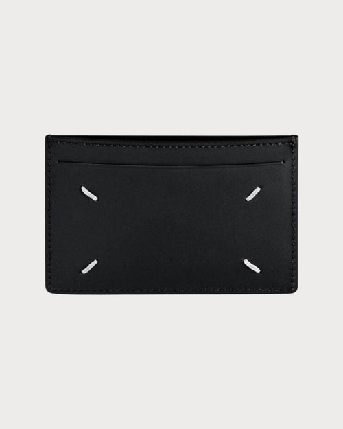 MAISON MARGIELA Leather Small Cardholder | 瑪吉拉之家 卡套 (黑色) - LONDONKELLY 英國名牌代購