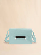 MARNI Green Craquelé Patent Leather Small Envelope Bag | 瑪尼 手袋 (綠色) - LondonKelly 英國名牌代購