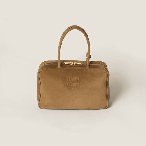 MIU MIU Arcadie Suede Bag | 繆繆 手袋 (多色) - LondonKelly 英國名牌代購