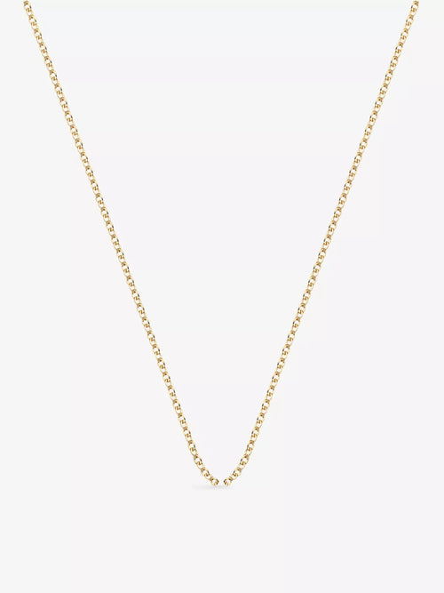 MONICA VINADER 18ct Yellow - Gold Plated Rolo Neck Chain | 頸鏈 (金色) - LondonKelly 英國名牌代購