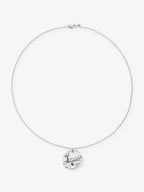 MONICA VINADER Capricorn Zodiac Sterling - Silver Pendant Necklace | 頸鏈 (銀色) - LondonKelly 英國名牌代購