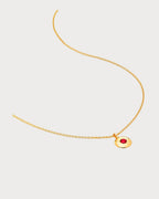 MONICA VINADER January birthstone and Garnet Pendant Necklace | 頸鏈 (金色) - LondonKelly 英國名牌代購