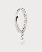 PERSEE White Gold and Diamond Danae Single Earring | 白金鑽石達娜伊單耳環 (白金) - LondonKelly 英國名牌代購