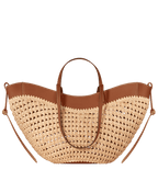 POLENE Cyme Edition Raffia | 草編袋 (啡色) - LondonKelly 英國名牌代購