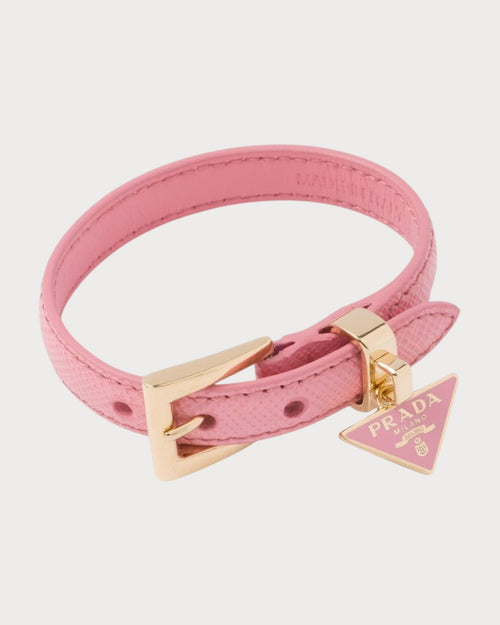 PRADA 1IB351 Saffiano Leather Bracelet | 普拉達 手帶 (多色) - LONDONKELLY 英國名牌代購