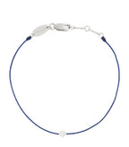 REDLINE White Gold and Diamond Illusion Bracelet | 紅繩 手鍊(白金/藍色) - LondonKelly 英國名牌代購