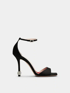 ROGER VIVIER Jewel Heel Sandals in Satin | RV 緞面珠寶高跟涼鞋 (多色) - LondonKelly 英國名牌代購