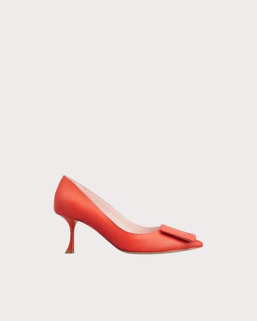 ROGER VIVIER Viv’ In The City Pumps in Leather | RV 皮革高跟鞋 (多色) - LondonKelly 英國名牌代購
