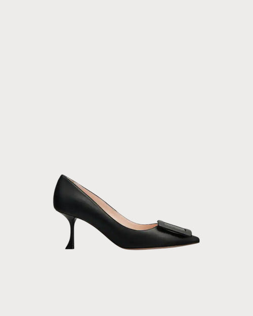 ROGER VIVIER Viv’ In The City Pumps in Leather | RV 皮革高跟鞋 (多色) - LondonKelly 英國名牌代購