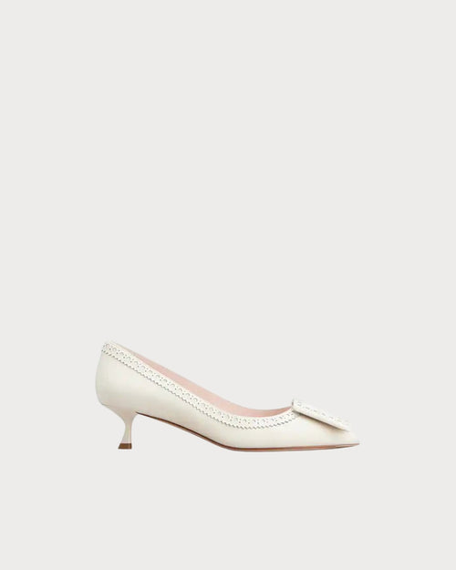 ROGER VIVIER Viv' in The City Pumps in Suede | RV 麂皮高跟鞋 (多色) - LondonKelly 英國名牌代購