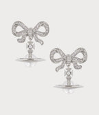 VIVIENNE WESTWOOD Octavie earrings | 西太后 耳環 (銀色) - LONDONKELLY 英國名牌代購