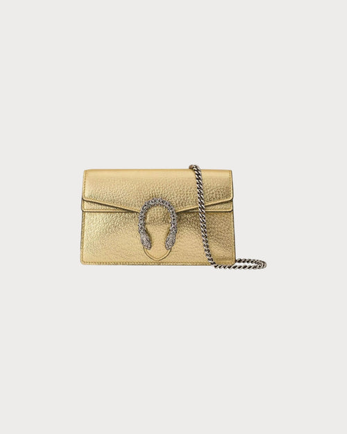 GUCCI Dionysus Super Mini Bag | 古馳 手袋 (迷你/Gold)