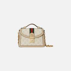 GUCCI Ophidia GG Mini Shoulder Bag | 古馳 手袋 (迷你/White)