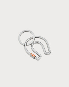 HERMES Fer a Cheval Key Ring | 愛馬仕 鎖匙扣 (Orange)