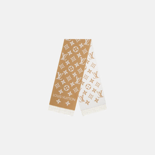 LOUIS VUITTON Essential Scarf | 路易威登 經典羊毛頸巾 (Beige)