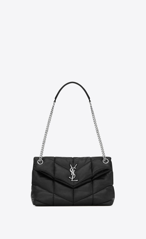 YSL Saint Laurent Puffer Small Chain Bag (Black) | 聖羅蘭 手袋 | 5774761EL001000