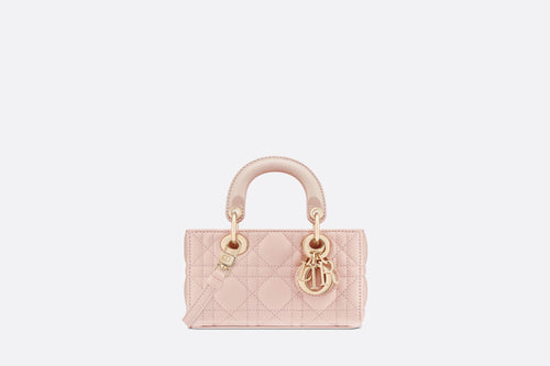 [2023 新款] CHRISTIAN DIOR Micro Lady D-Joy Bag | 迪奧 手袋 (迷你/多色)Powder Pink