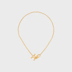 CELINE Triomphe Lock Necklace | 賽琳 頸鏈 (金色)