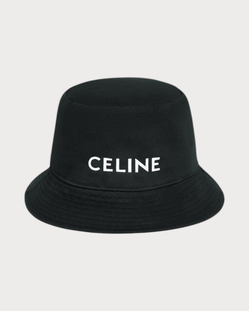 CELINE Men's Bucket Hat | 賽琳 男仕漁夫帽 (黑色)