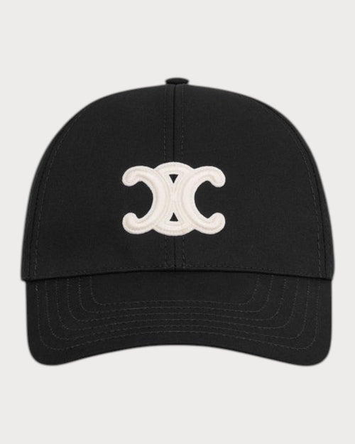 CELINE Triomphe Baseball Cap | 賽琳 棒球帽 (黑色)