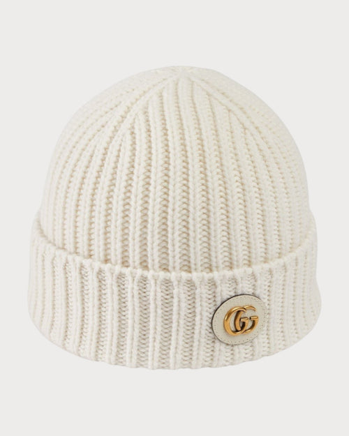 GUCCI Wool Cashmere Hat | 古馳 冷帽 (White)
