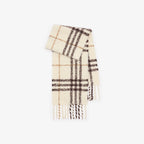 BURBERRY Check Alpaca Wool Blend Boucle Scarf | 博柏利 頸巾 (多色)