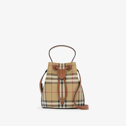 BURBERRY Mini Check Bucket Bag | 博柏利 迷你格紋水桶袋 (多色)