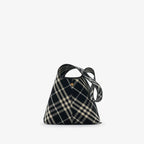 BURBERRY Small Check Shoulder Bag Black | 博柏利 手袋 (細碼/黑色)