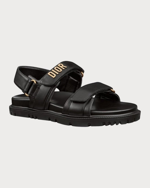 CHRISTIAN DIOR Dioract Sandal Lambskin | Dior Sandals (Multicolor) 