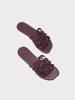 LOEWE Petal Anagram Slide Calfskin(4 Colors)