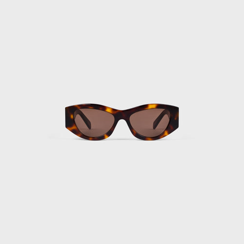 CELINE Women's Triomphe 15 Sunglasses in Acetate | Celine Sunglasses (Multicolor)