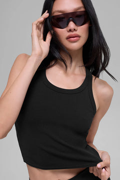 ALO YOGA Goddess Ribbed Go-To Tank | 羅紋經典背心 (多色)