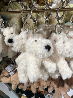 حقيبة كلب مونرو سكوتي من JELLYCAT | قلادة باباراتزي (أبيض)