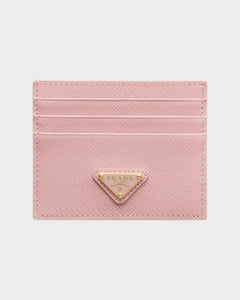 PRADA 1MC025 Saffiano Leather Triangle Logo Card Holder | 普拉達 卡套 (多色)