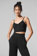 ALO YOGA Ribbed Delicate Lounge Tank | 羅紋休閒背心 (多色)