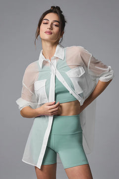 ALO YOGA Sheer Effusion Button Down Long Sleeve | 透膚長袖襯衫 (多色)