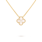 VAN CLEEF & ARPELS Vintage Alhambra White pendant | Vintage Alhambra white pendant (gold)
