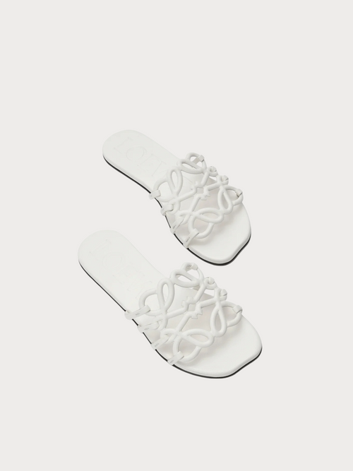 LOEWE Petal Anagram Slide Calfskin(4 Colors)
