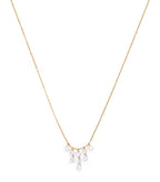 PERSEE Yellow Gold and Diamond Celeste Triangle Necklace | 黃金鑽石三角頸鏈 (黃金)