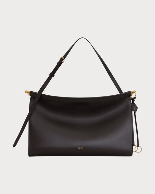 ALAIA Le Click East West Large Bag In Leather(Large/Black) - LONDONKELLY 英國名牌代購