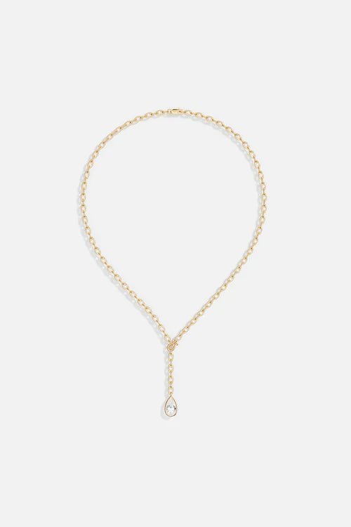 APM MONACO YC7863OX Y - Drop Eclat Adjustable Necklace | 可調式頸鏈 (金色) - LondonKelly 英國名牌代購
