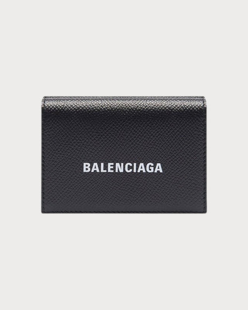 BALENCIAGA Men's Cash Mini Wallet | 巴黎世家 男仕銀包 (黑色) - LONDONKELLY 英國名牌代購
