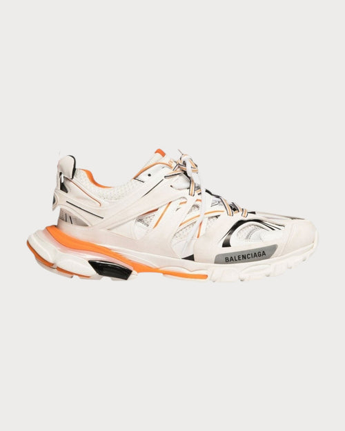 BALENCIAGA Men's Track Trainers in White | 巴黎世家 男裝波鞋 (白色) - LONDONKELLY 英國名牌代購