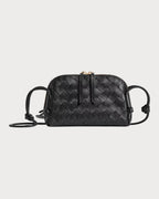 BOTTEGA VENETA BV Intrecciato Concert Pouch Lambskin(Black) - LONDONKELLY 英國名牌代購
