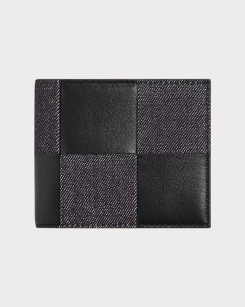 BOTTEGA VENETA Men's Cassette Bi - Fold Wallet With Coin Purse | 葆蝶家 男仕銀包 (黑色) - LONDONKELLY 英國名牌代購